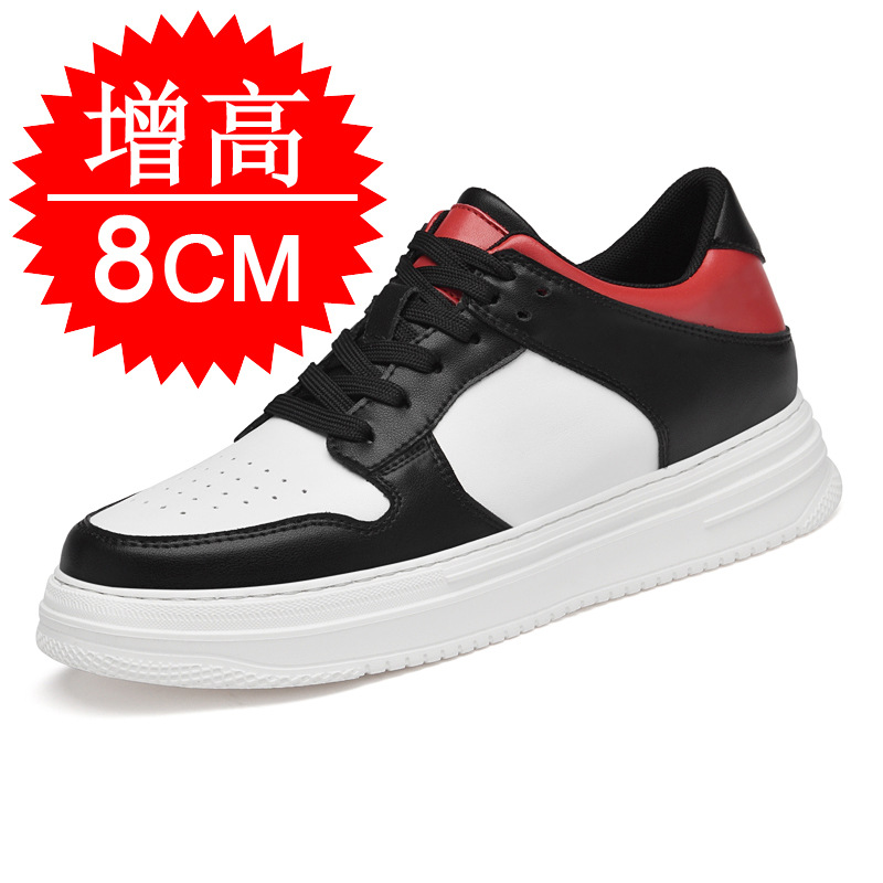 Men'S Shoes With Support - Men's Invisible Elevator Shoes 8cm Breathable
