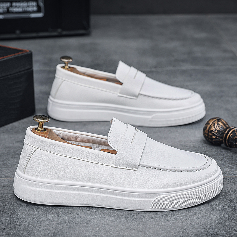 Men'S Shoes Temu - Mens loafers 2025 spring new British