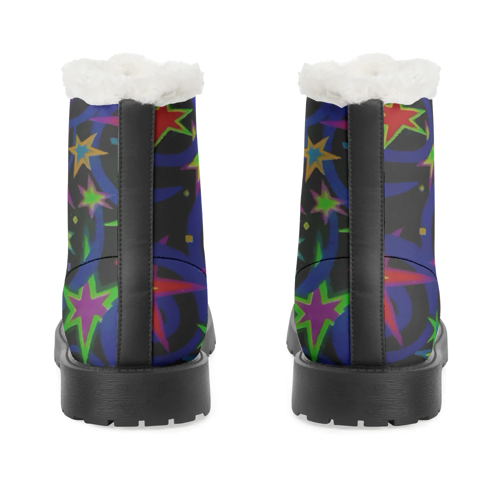 Starlit Sky Plush Snow Boots f - Men Shoes Eu To Us Size 评论和价格