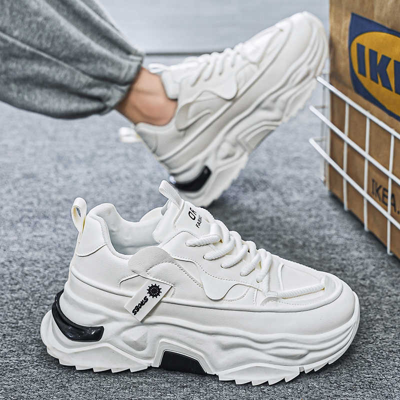 Black Platforme Tennis Man Spo - Men Shoes Runners 评论和价格