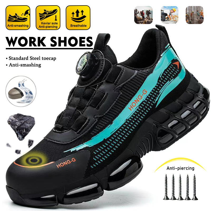 Impact-Resistant Puncture-Resi - Work Boot Steel Toe 评论和价格