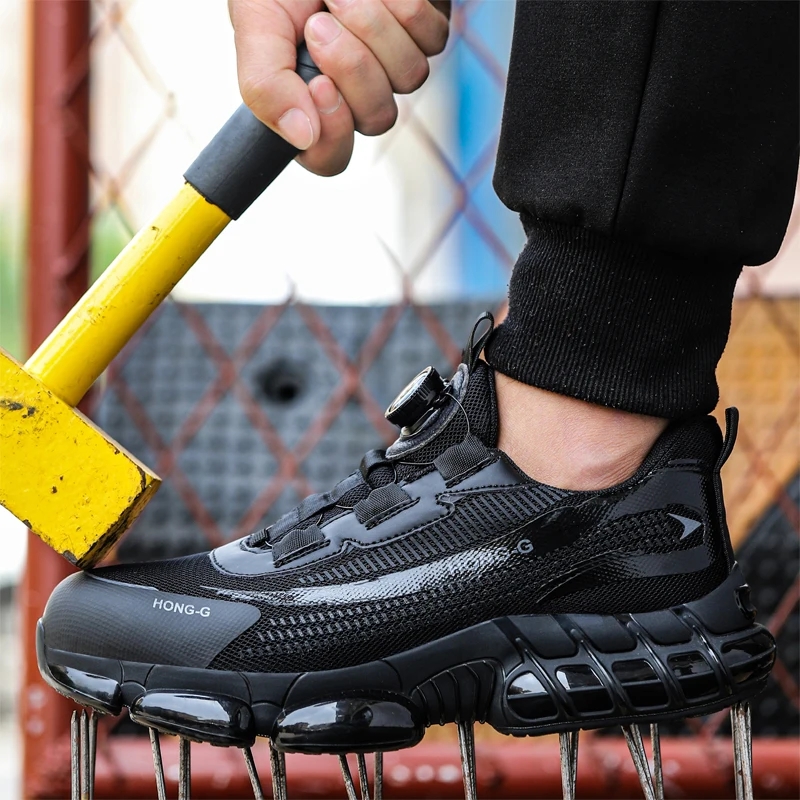 Impact-Resistant Puncture-Resi - Work Boot Steel Toe 评论和价格