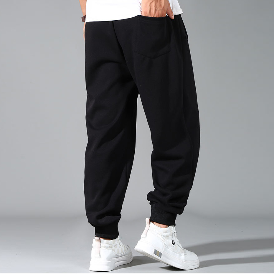 12XL 13XL Plus Size Jogger Pan - Men Shoes Joggers 评论和价格