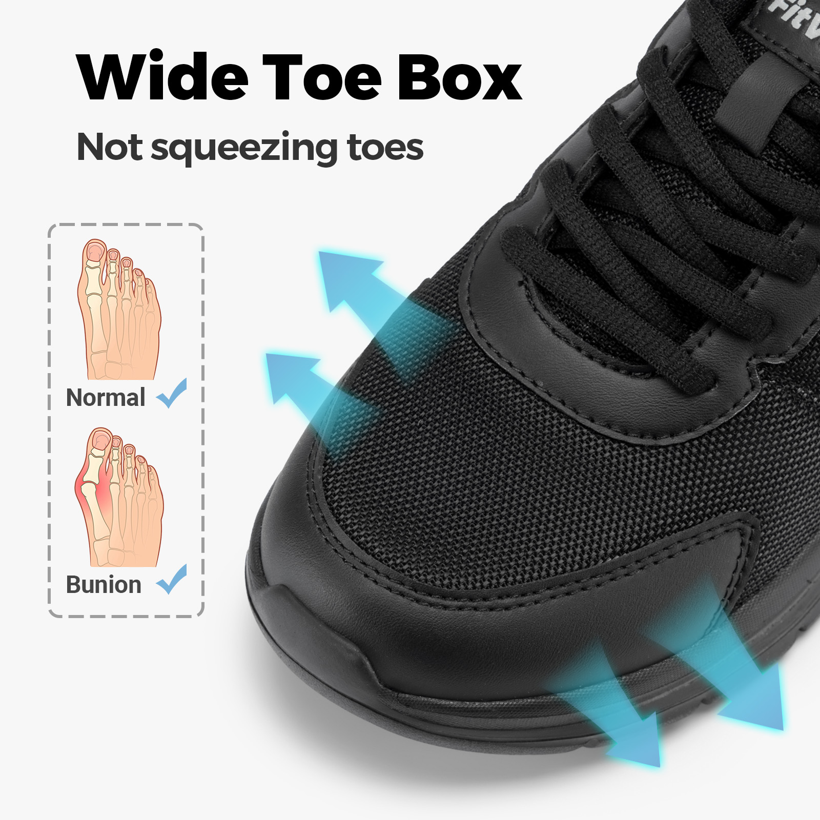 FitVille Men's Walking Shoes W - Men'S Shoes Plantar Fasciitis 评论和价格
