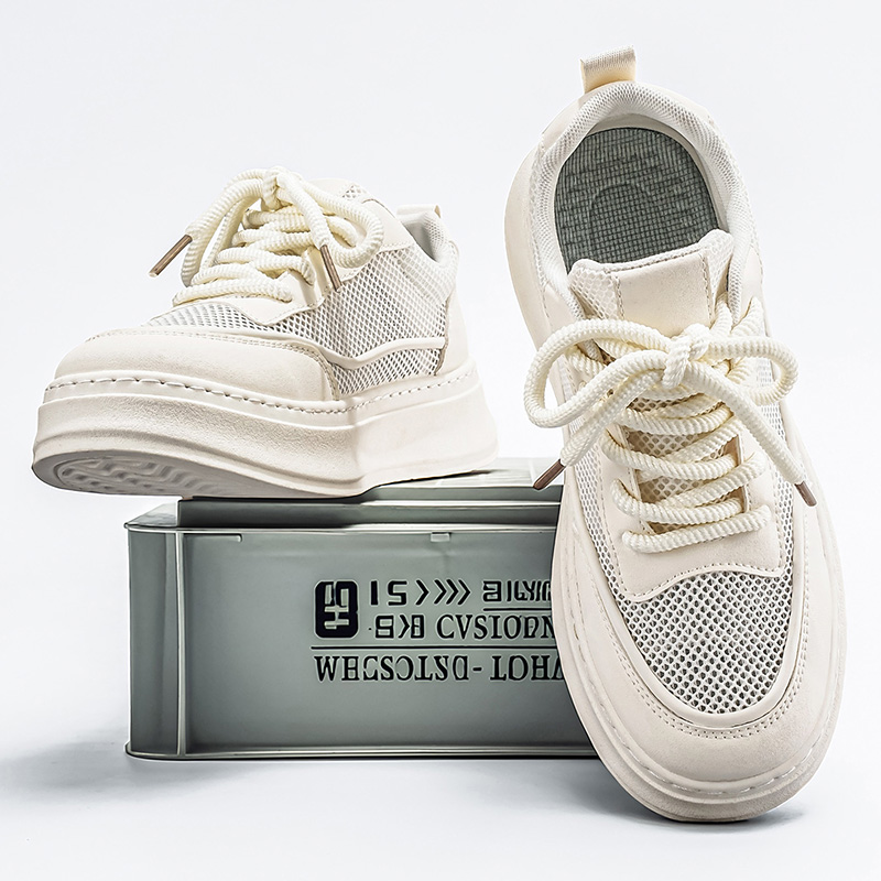 Men's Breathable Mesh Platform - Men Shoes Eu To Us Size 评论和价格
