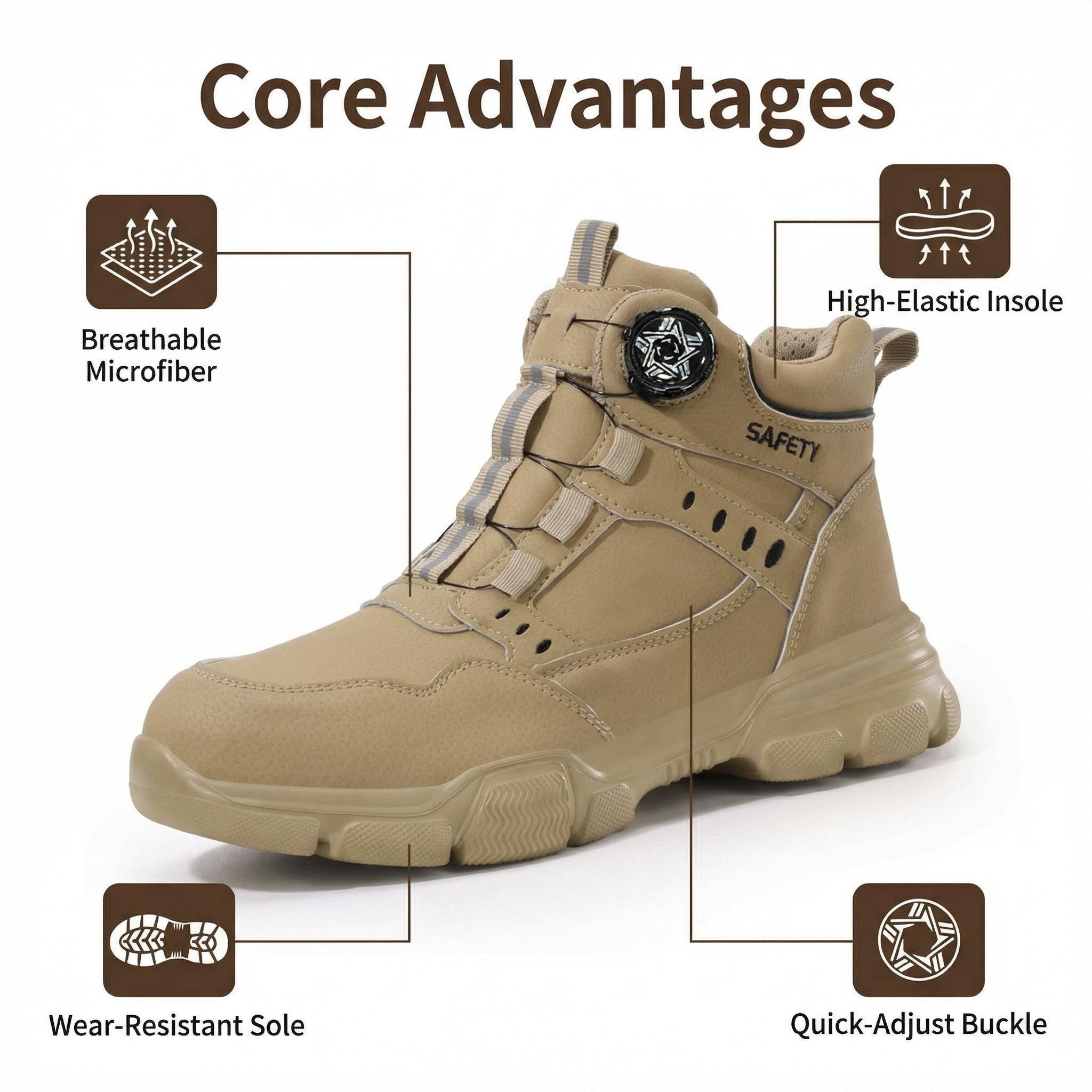 Indestructible Mining Boots Me - Work Boot Steel Toe 评论和价格