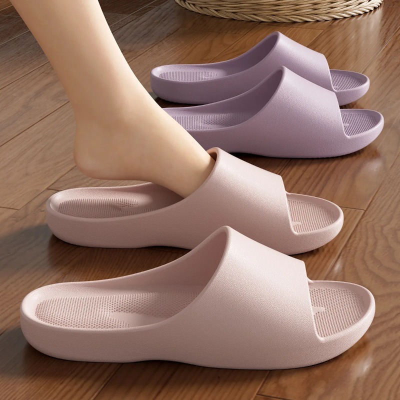 Couple EVA Platform Slippers S - Men Shoes Size To Women 评论和价格