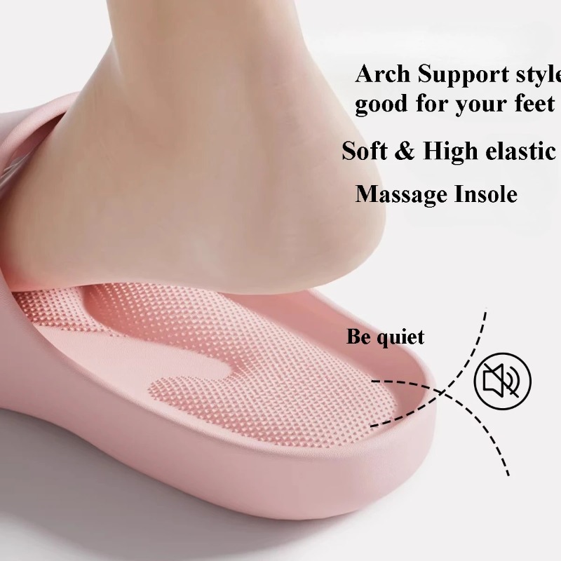 Couple EVA Platform Slippers S - Men Shoes Size To Women 评论和价格
