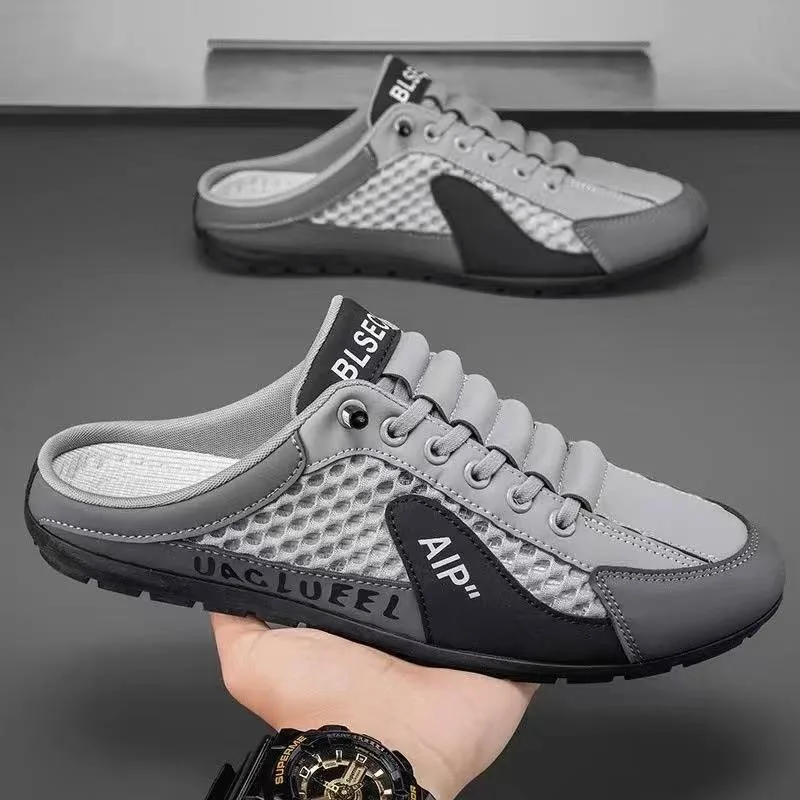 Men's Fashion Soft-soled Half  - Men'S Shoes With Support 评论和价格