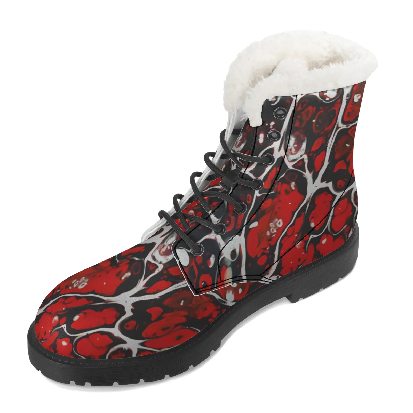 Fashion Plush Snow Boots for M - Men Shoes Eu To Us Size 评论和价格