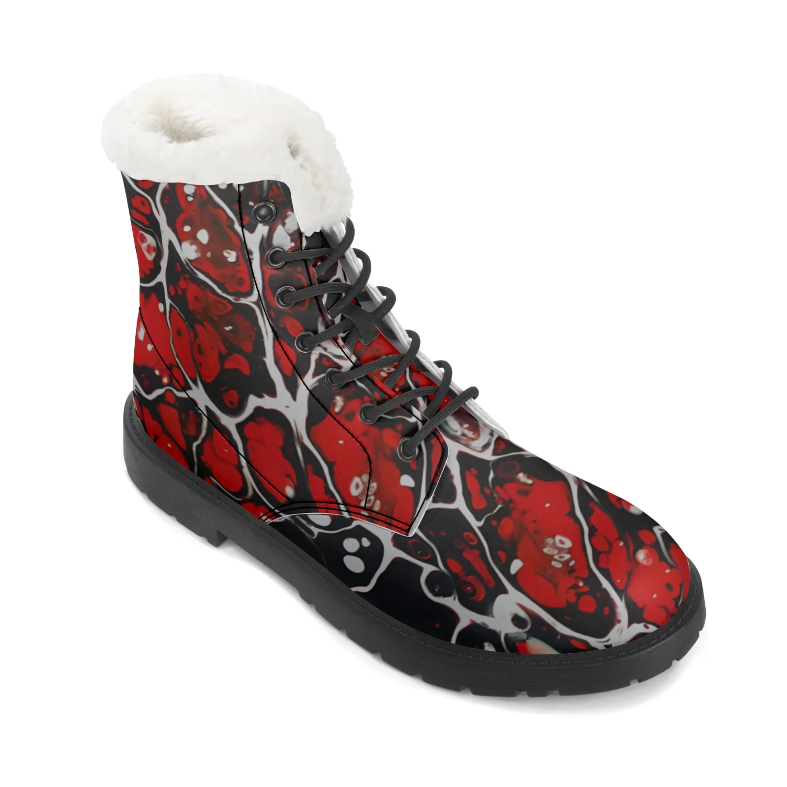 Fashion Plush Snow Boots for M - Men Shoes Eu To Us Size 评论和价格