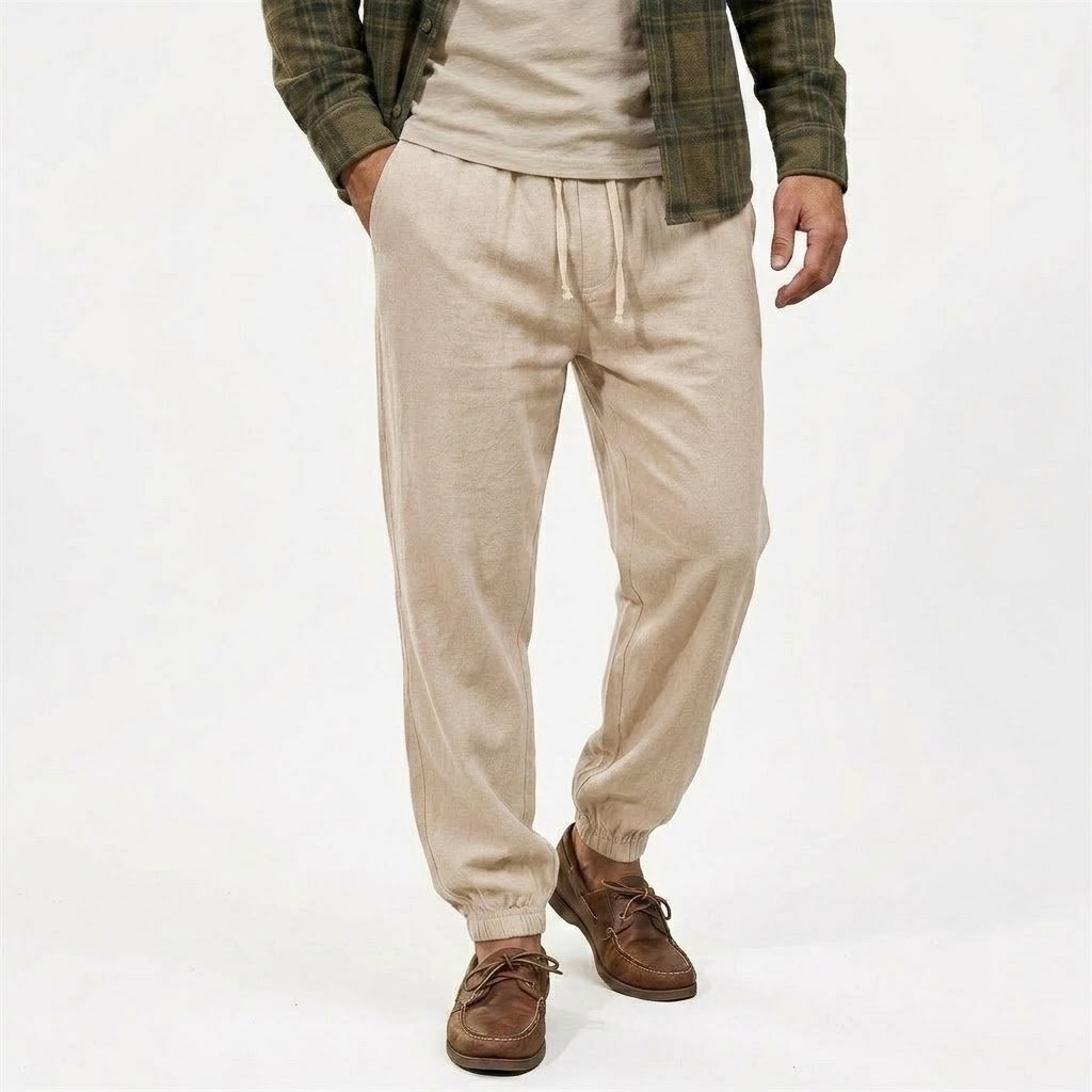 Men's Solid Color Harem Sweatp - Men Shoes Joggers 评论和价格