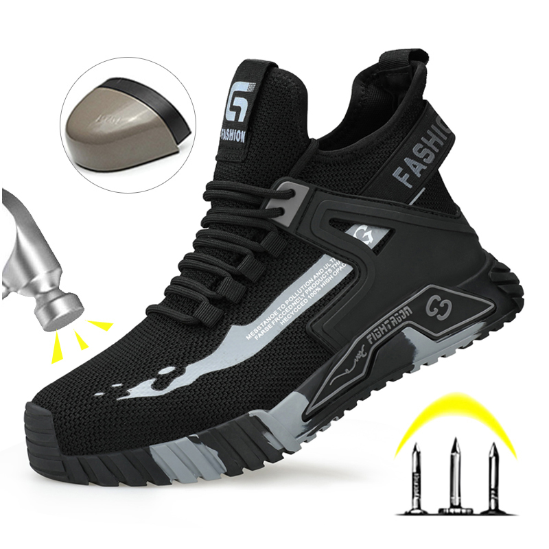 Anti-Smash Puncture-Proof Work - Work Boot Steel Toe 评论和价格
