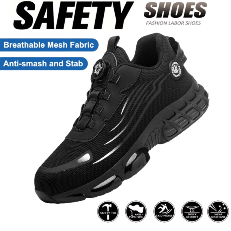 Rotating button protective sho - Work Boot Steel Toe 评论和价格