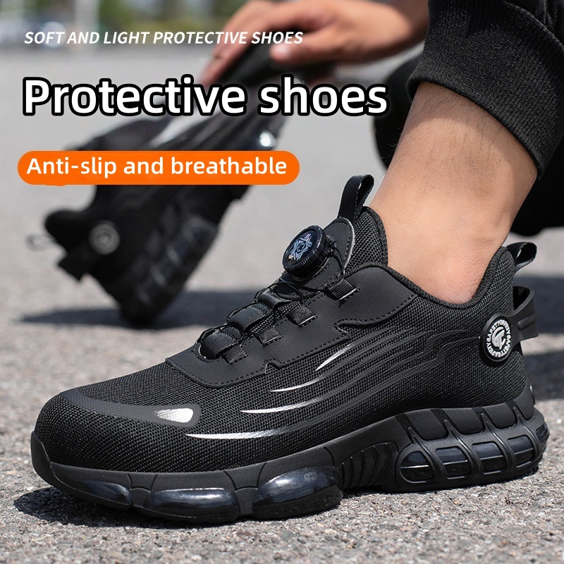 Rotating button protective sho - Work Boot Steel Toe 评论和价格