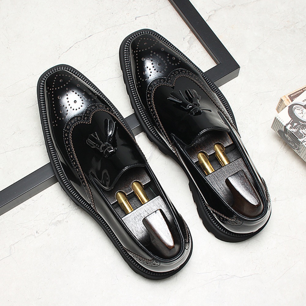 Men's Casual Business Leather  - Men Shoes Eu To Us Size 评论和价格
