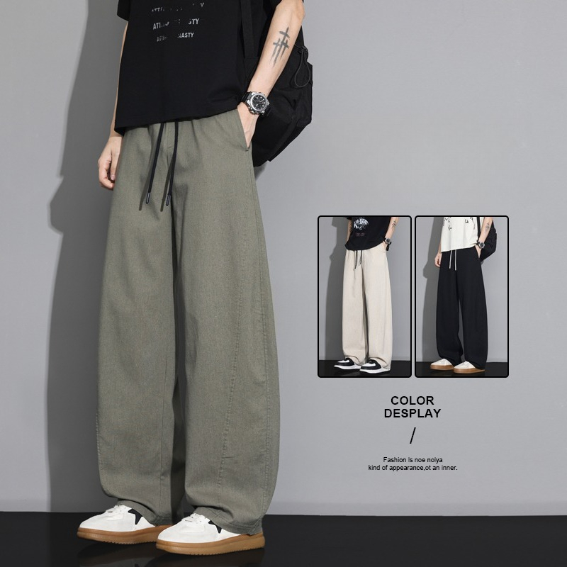 Summer Thin Cozy Linen Fabric  - Men Shoes Joggers 评论和价格