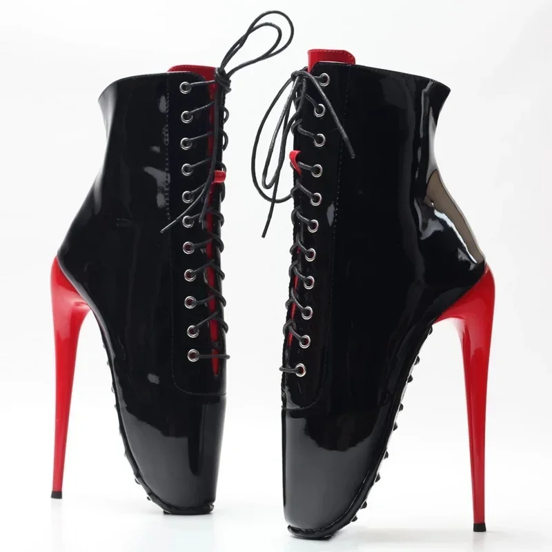 Unisex High Heeled Ballet Boot - Men Shoes Red Bottom 评论和价格