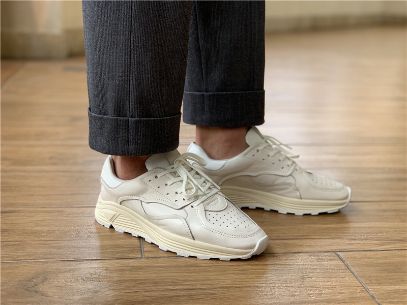 Round-toe Lace-up Casual White - Men'S Shoes Temu 评论和价格
