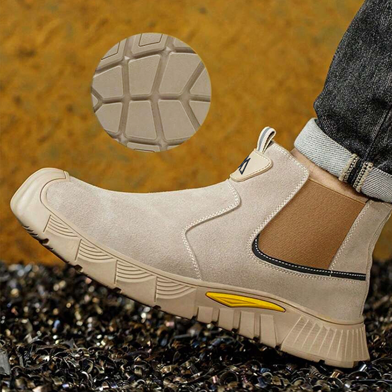 Wear Resistant Durable Steel T - Men'S Shoes With Support 评论和价格