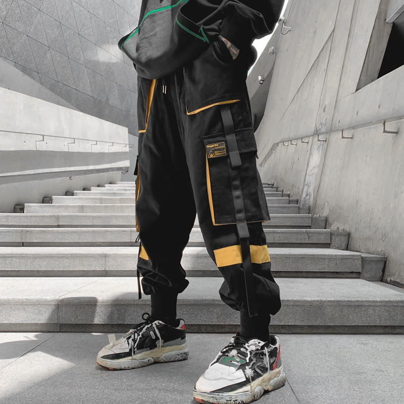 Hip Hop Men‘s Streetwear Pants - Men Shoes Joggers 评论和价格