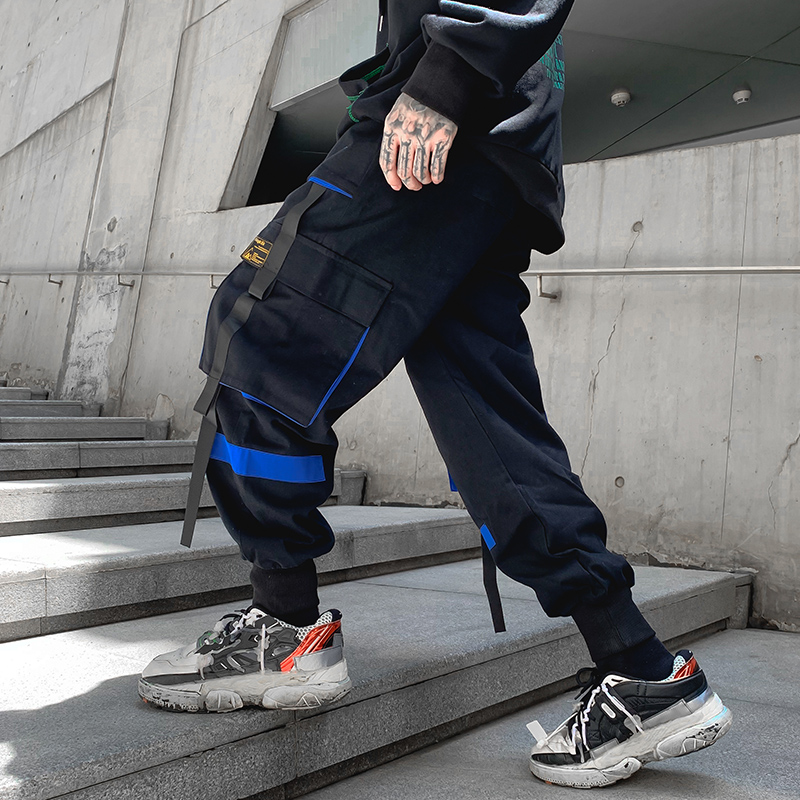 Hip Hop Men‘s Streetwear Pants - Men Shoes Joggers 评论和价格