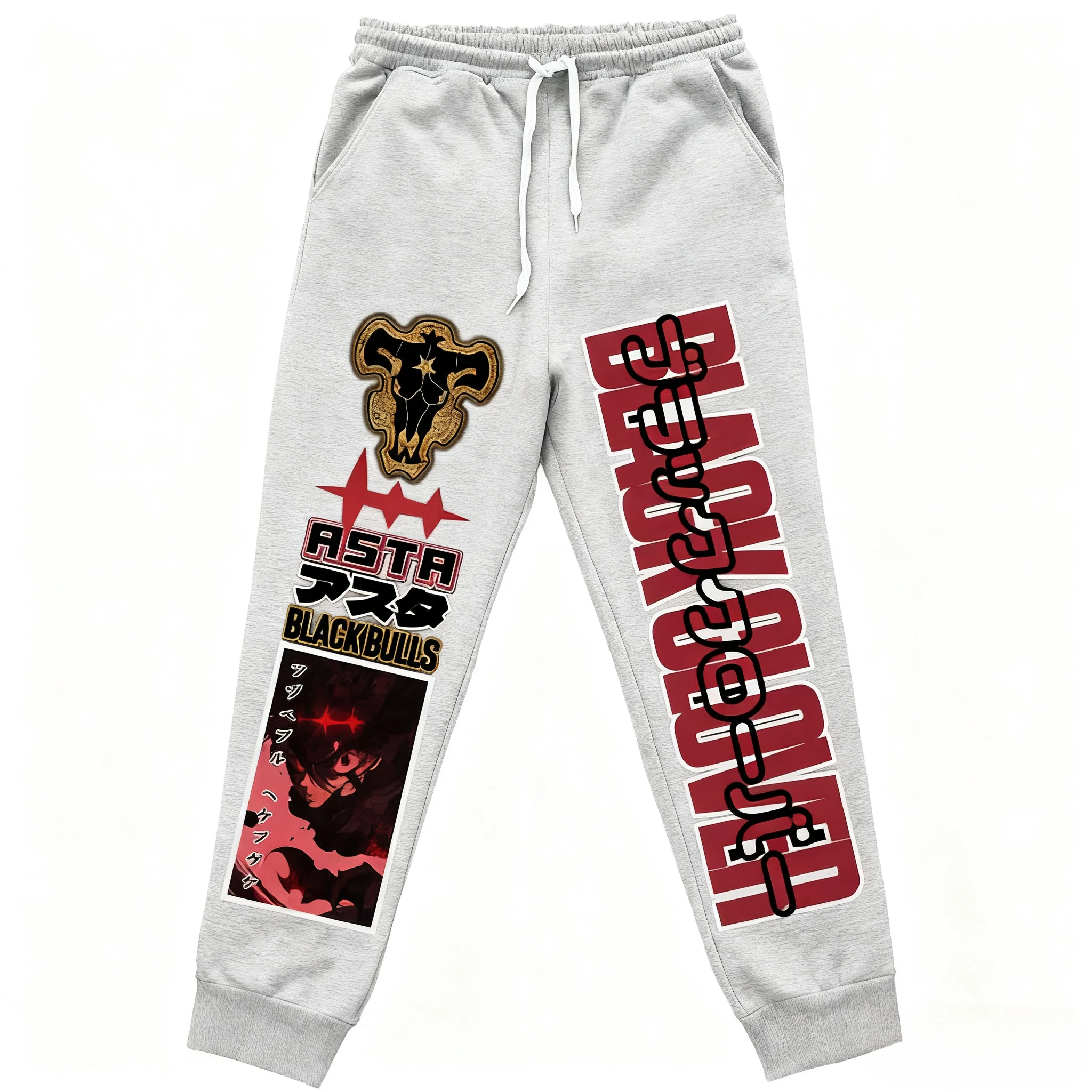 New Black Clover Anime Men Swe - Men Shoes Joggers 评论和价格