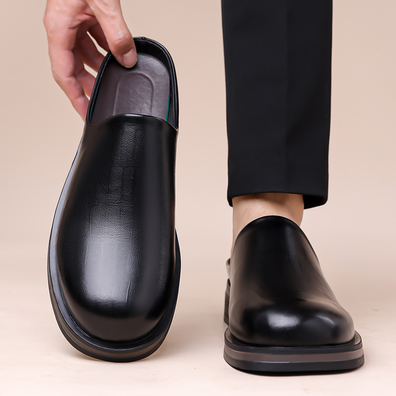 Men Slip-On Half Slippers, Thi - Men'S Shoes Temu 评论和价格