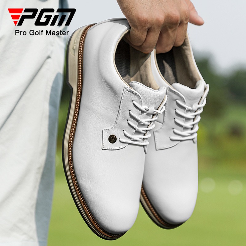 PGM Men's Cow Leather Golf Sho - Men Shoes Eu To Us Size 评论和价格
