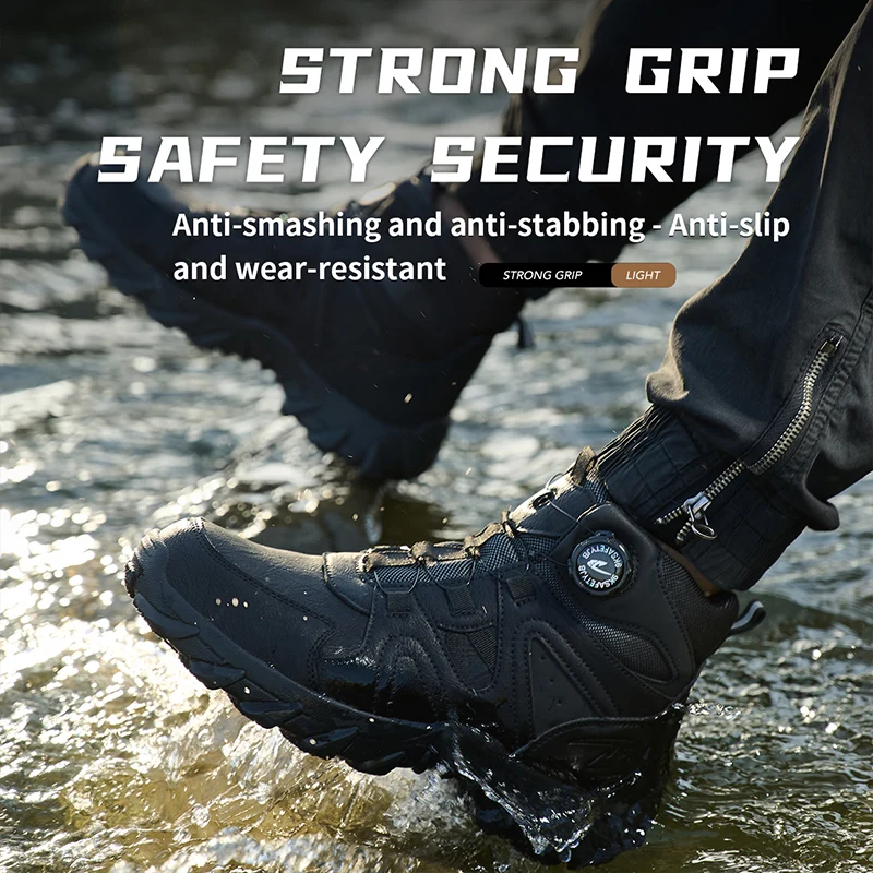 New Men's Safety Boots Work Bo - Work Boot Steel Toe 评论和价格