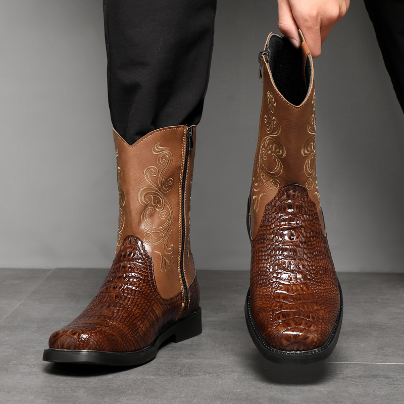 Men's Wide Width Tall Cowboy B - Men'S Shoes Wide Width 评论和价格
