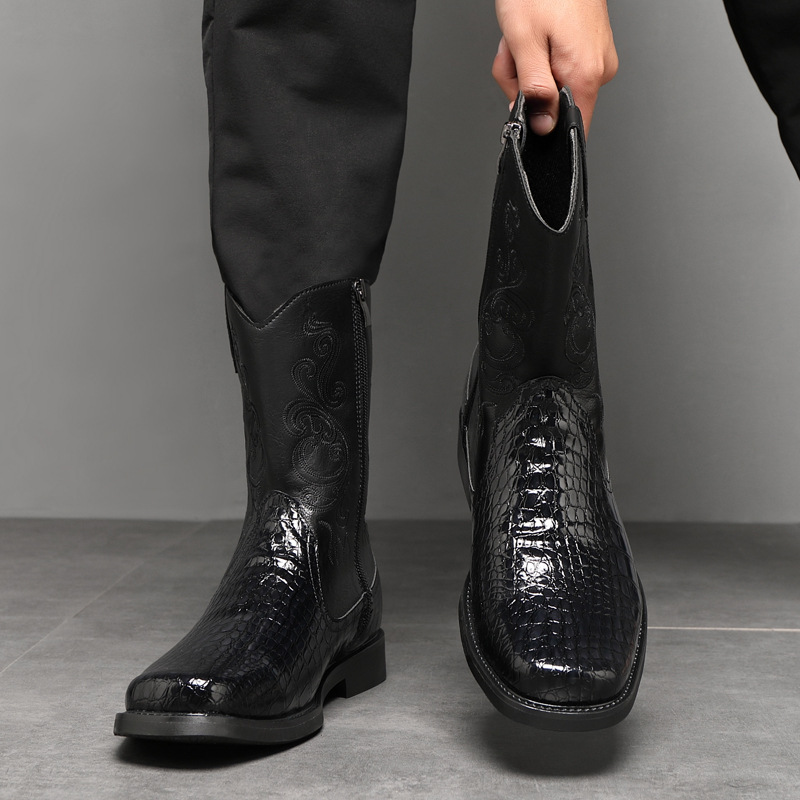 Men's Wide Width Tall Cowboy B - Men'S Shoes Wide Width 评论和价格