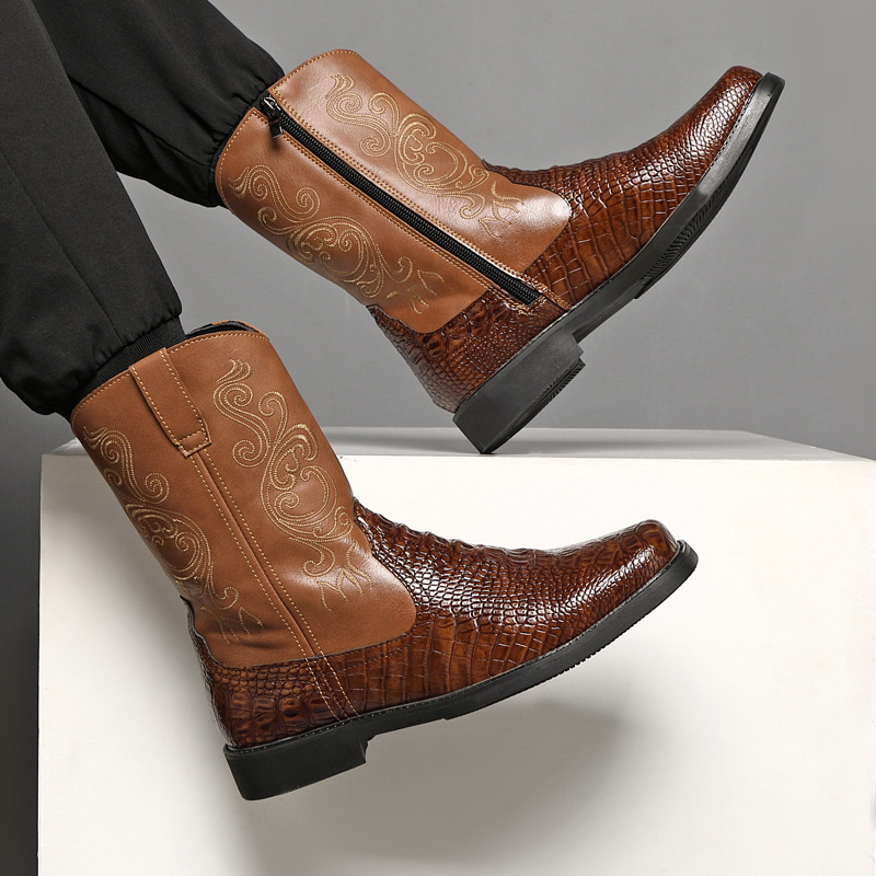Men's Wide Width Tall Cowboy B - Men'S Shoes Wide Width 评论和价格