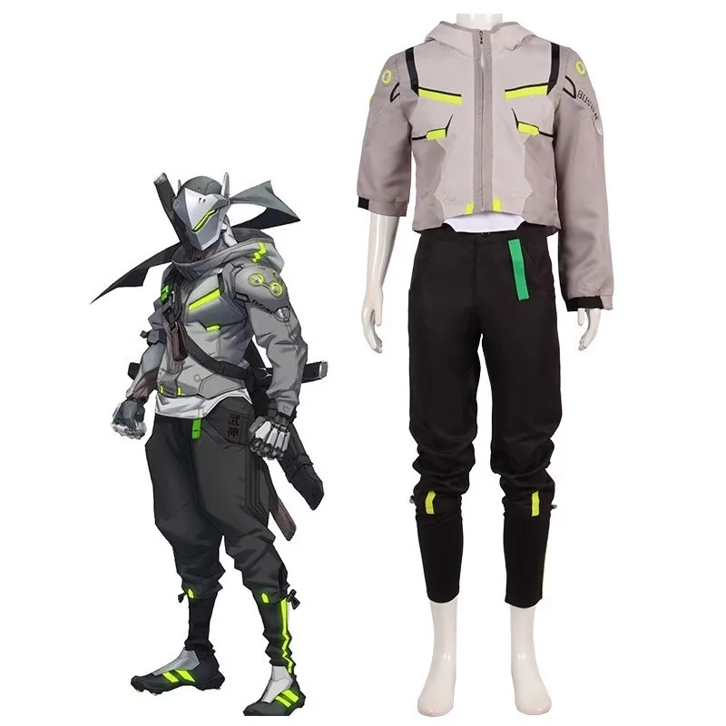 RGD4 Game Genji Cosplay Costum - Men'S Shoes For Suits 评论和价格