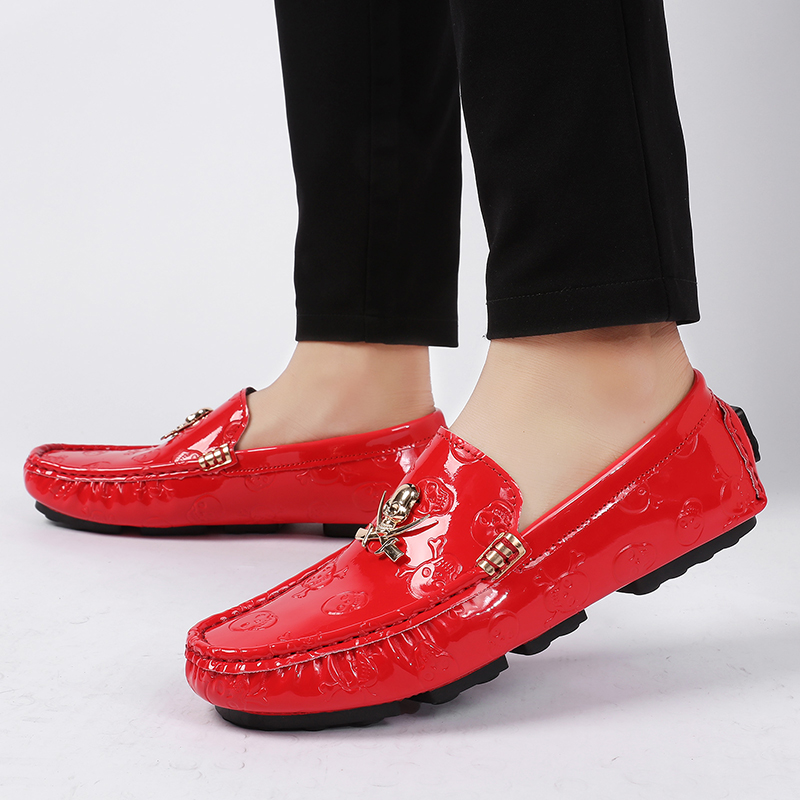 Men Quality Shoes Shine Skull  - Men'S Shoes Temu 评论和价格
