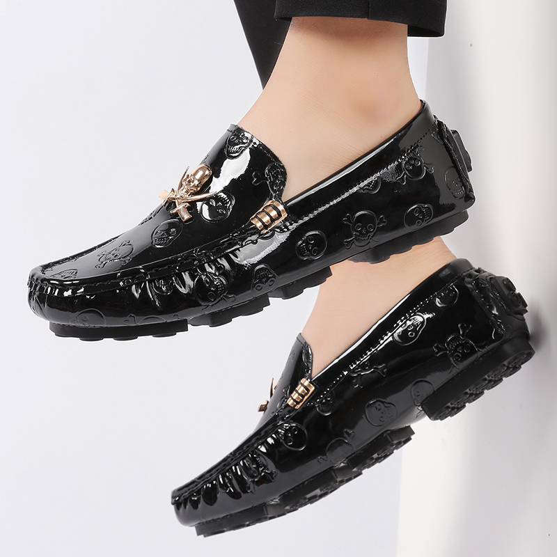 Men Quality Shoes Shine Skull  - Men'S Shoes Temu 评论和价格