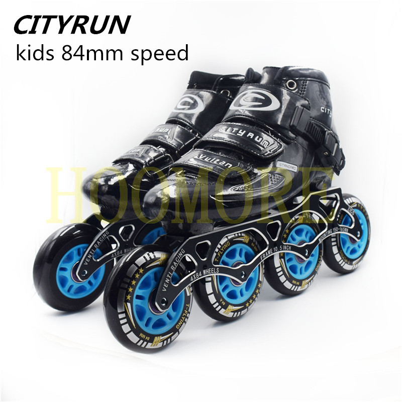 Kids Speed Skates Shoes 4X84mm - Men Shoes Eu To Us Size 评论和价格