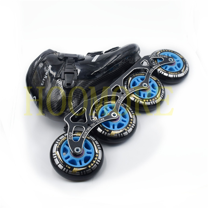 Kids Speed Skates Shoes 4X84mm - Men Shoes Eu To Us Size 评论和价格